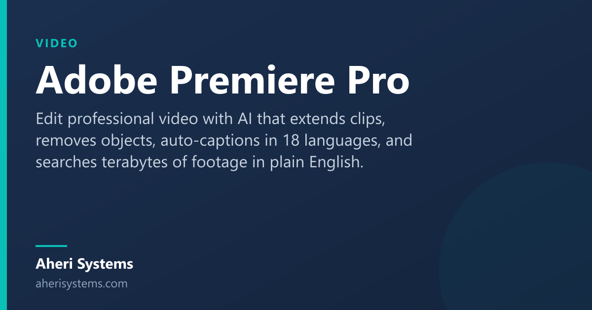 Adobe Premiere Pro Pricing 2026: Cost & Plans